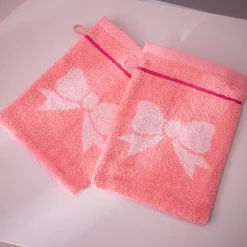 Acrobatie en folie 2 gants de toilette