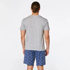 Altitude 56 Pyjama short gris