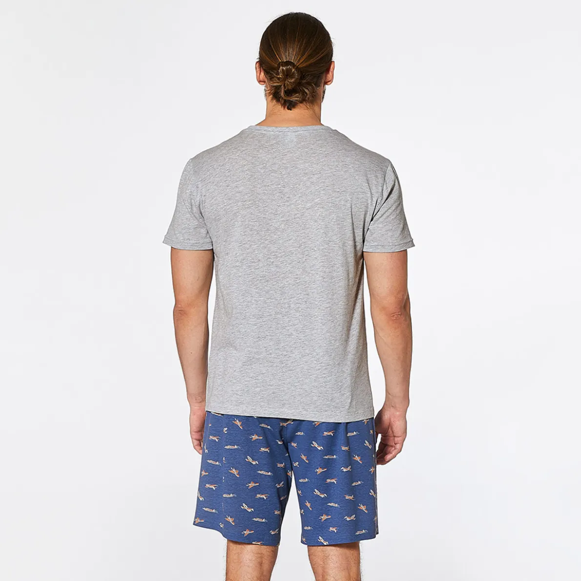 Altitude 56 Pyjama short gris