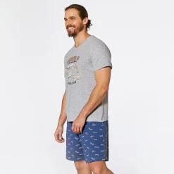 Altitude 56 Pyjama short gris