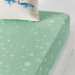 Animaux à la montagne Drap-housse