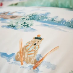 Animaux à la montagne Housse de couette