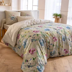 Arabesques et Hortensias Linge de lit