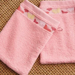 A tire d'ailes 2 gants de toilette