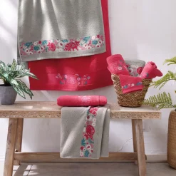 Au milieu des fleurs Maxi drap de bain