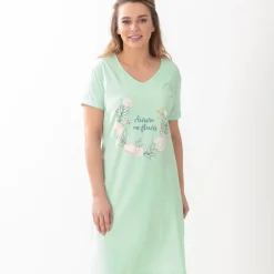 Aurore en fleurs Chemise de nuit