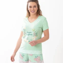 Aurore en fleurs Pyjama short