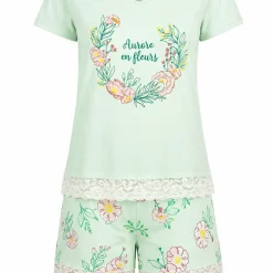 Aurore en fleurs Pyjama short