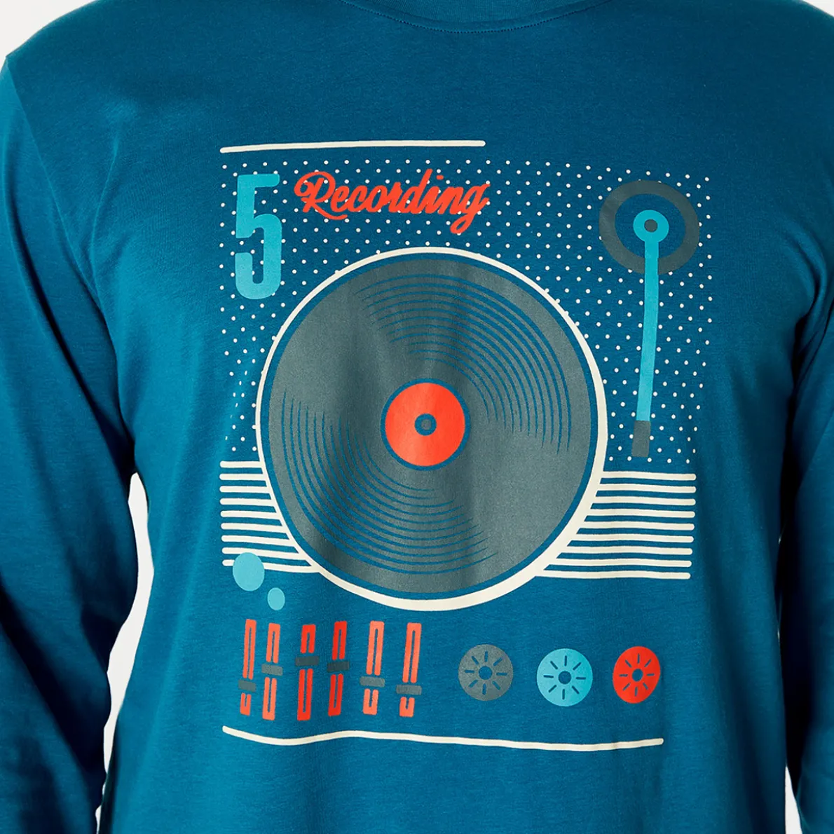 Au son du vinyl Pyjama bleu
