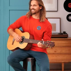 Au son du vinyl Pyjama rouge