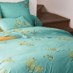 Azur et mimosa Linge de lit