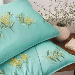 Azur et mimosa Linge de lit