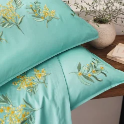Azur et mimosa Linge de lit