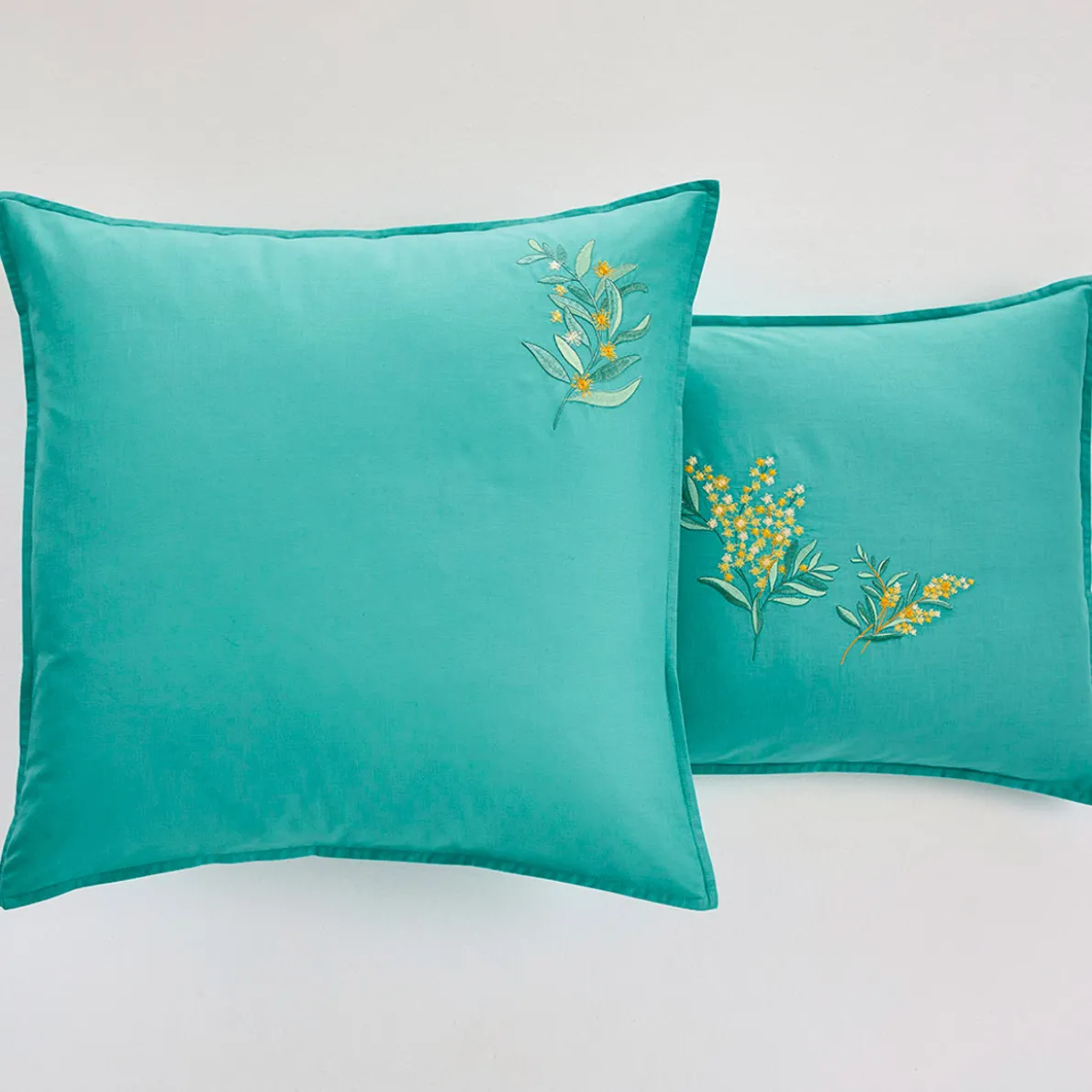 Azur et mimosa Linge de lit
