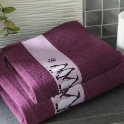 Bain de douceur Lot éponge prune