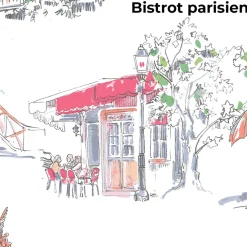 Balade dans Paris Drap