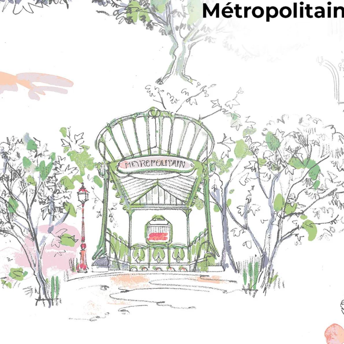 Balade dans Paris Drap