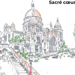 Balade dans Paris Drap
