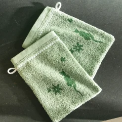 Balade nature 2 gants de toilette