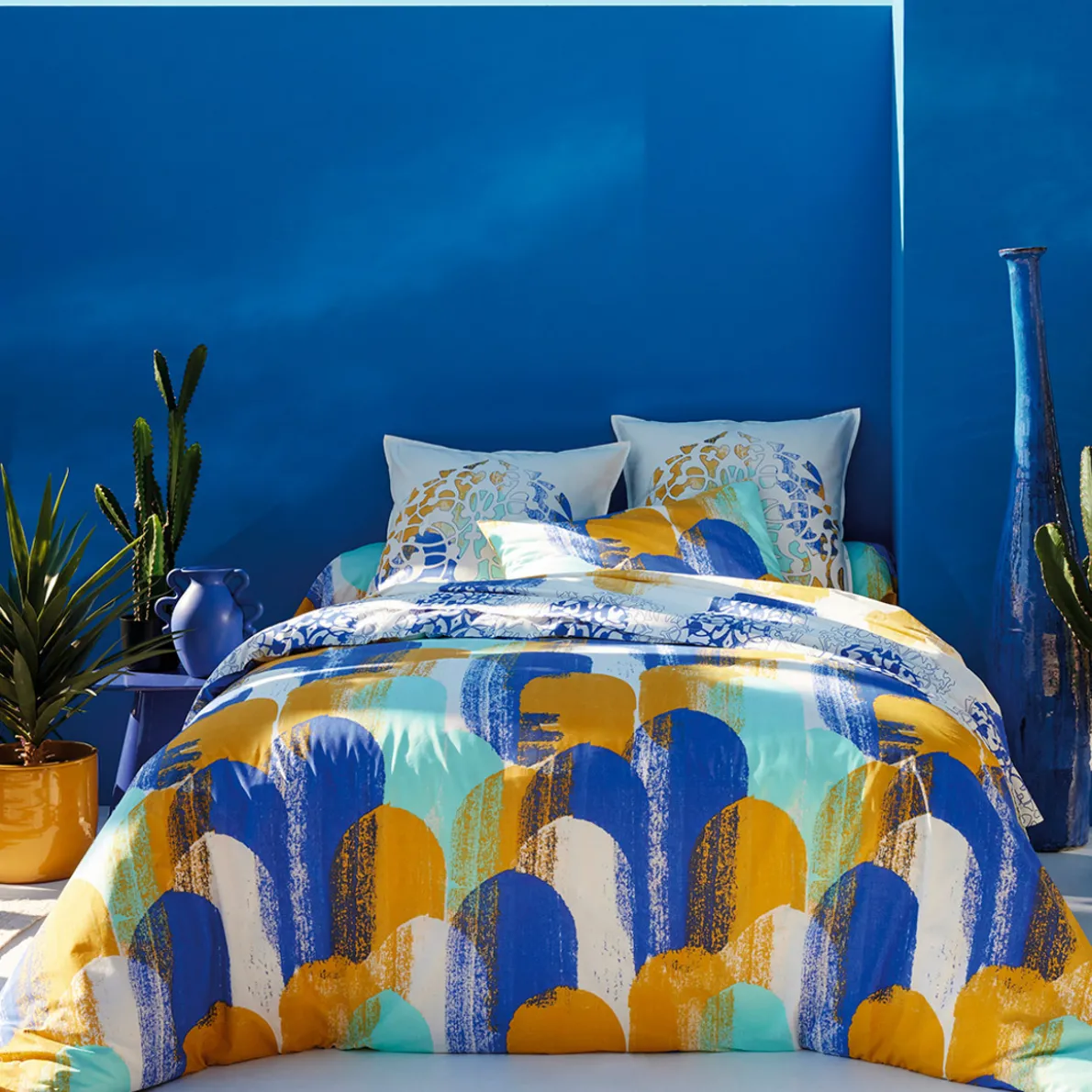 Bleu majorelle Drap