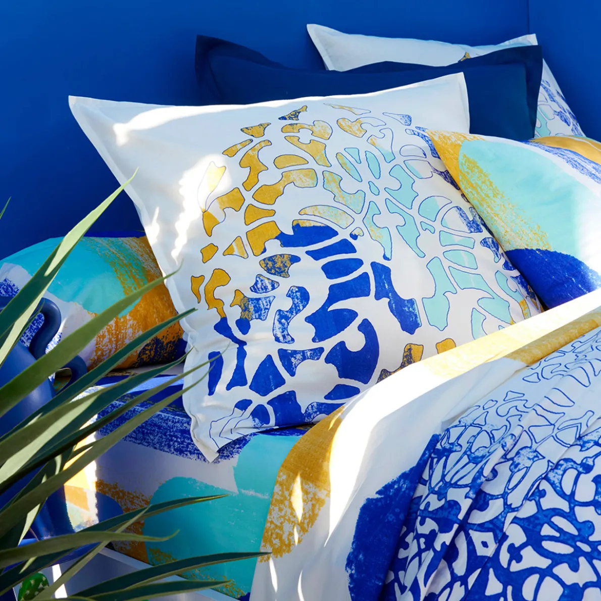 Bleu majorelle Drap-housse