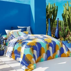 Bleu majorelle Taie de traversin