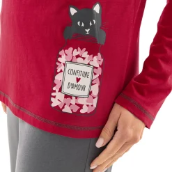 Bouquet d'amour Pyjama cerise