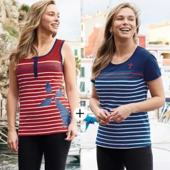 Brise de malo 1 t-shirt et 1 débardeur