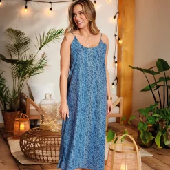 Brise dorée Robe longue