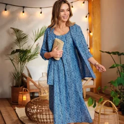 Brise dorée Robe longue