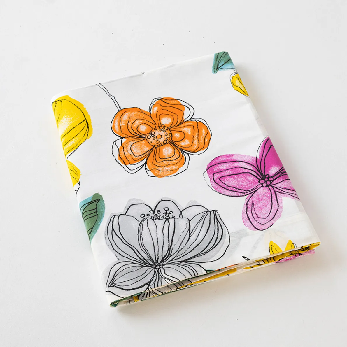 Carnet de fleurs Drap
