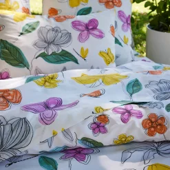 Carnet de fleurs Housse de couette