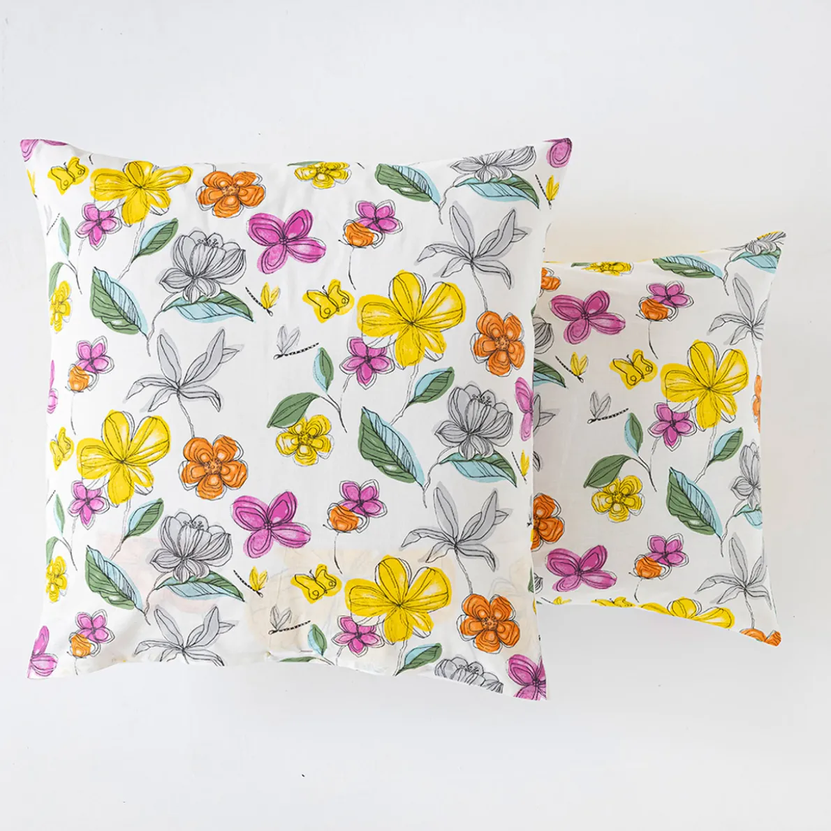 Carnet de fleurs Taie d'oreiller