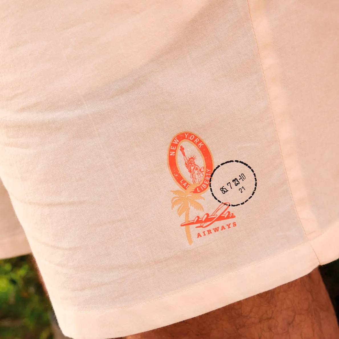 Carnet de voyage Pyjama short