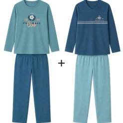 Carton bleu 2 pyjamas