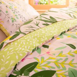 Cascade fleurie Linge de lit