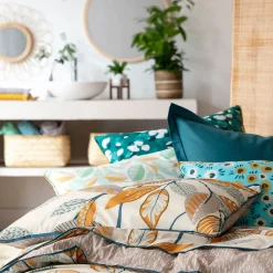 Cascade nature Linge de lit
