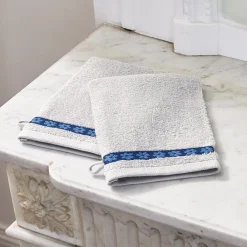 Cascades florales 2 gants de toilette