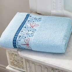 Cascades florales Serviette de bain