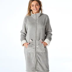 Chat neige Robe de chambre