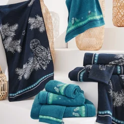 Chouette la nuit Maxi drap de bain