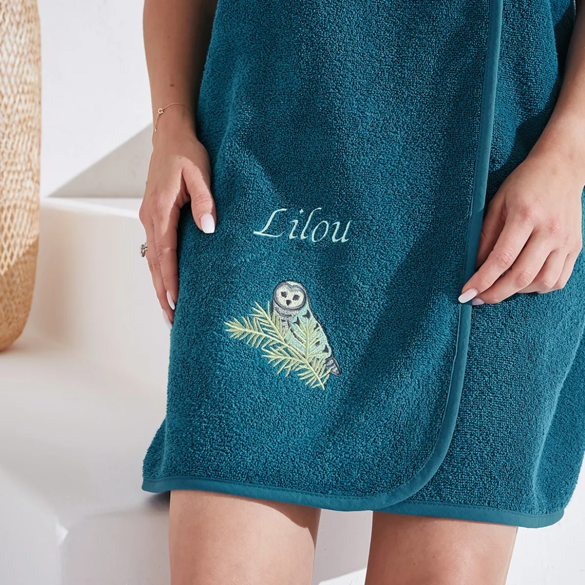 Chouette la nuit Sortie de bain