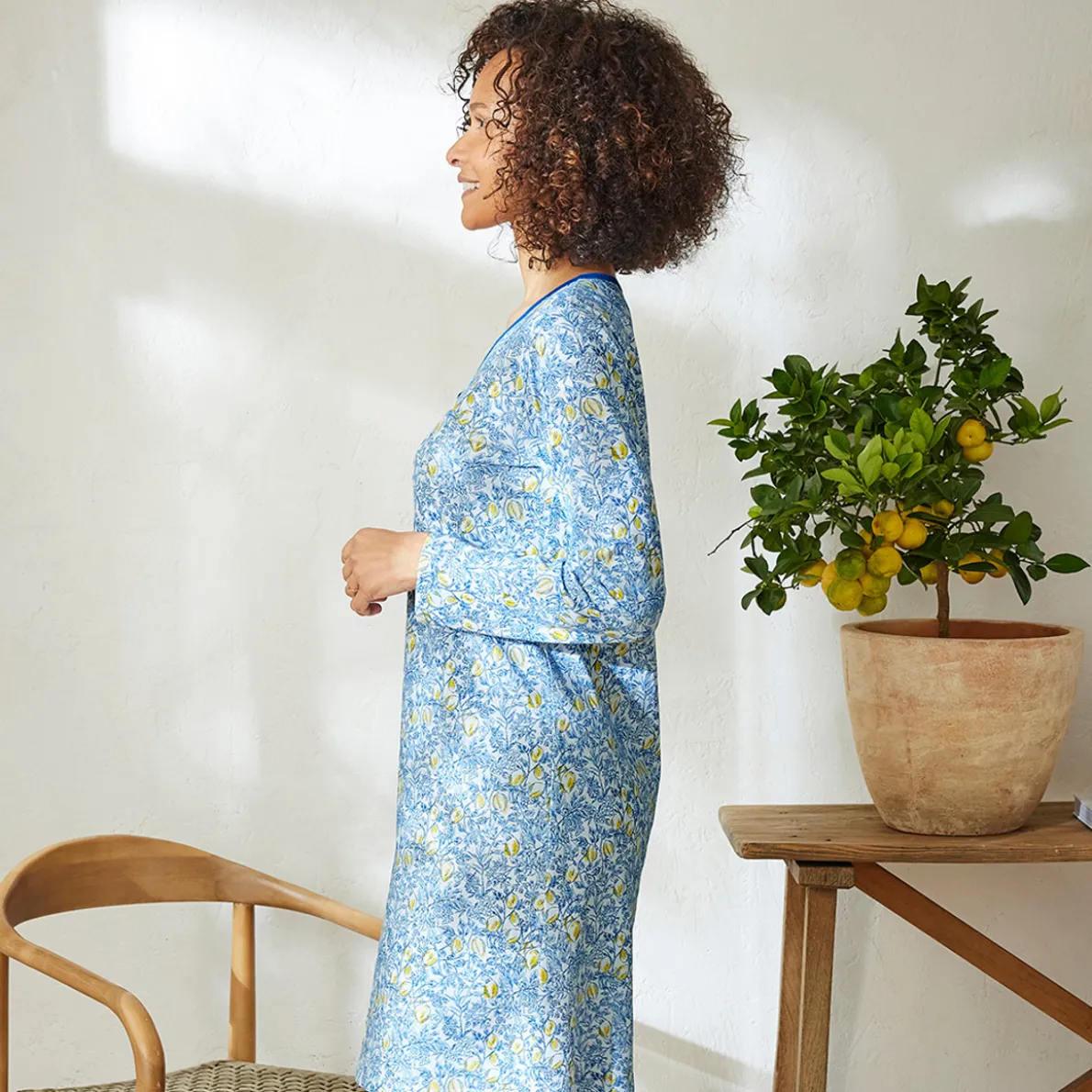 Citronnier sous la tonnelle Chemise de nuit