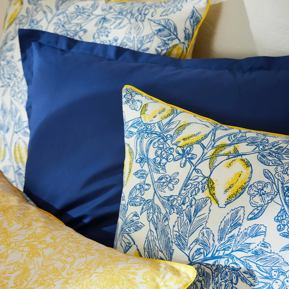Citronnier sous la tonnelle Linge de lit