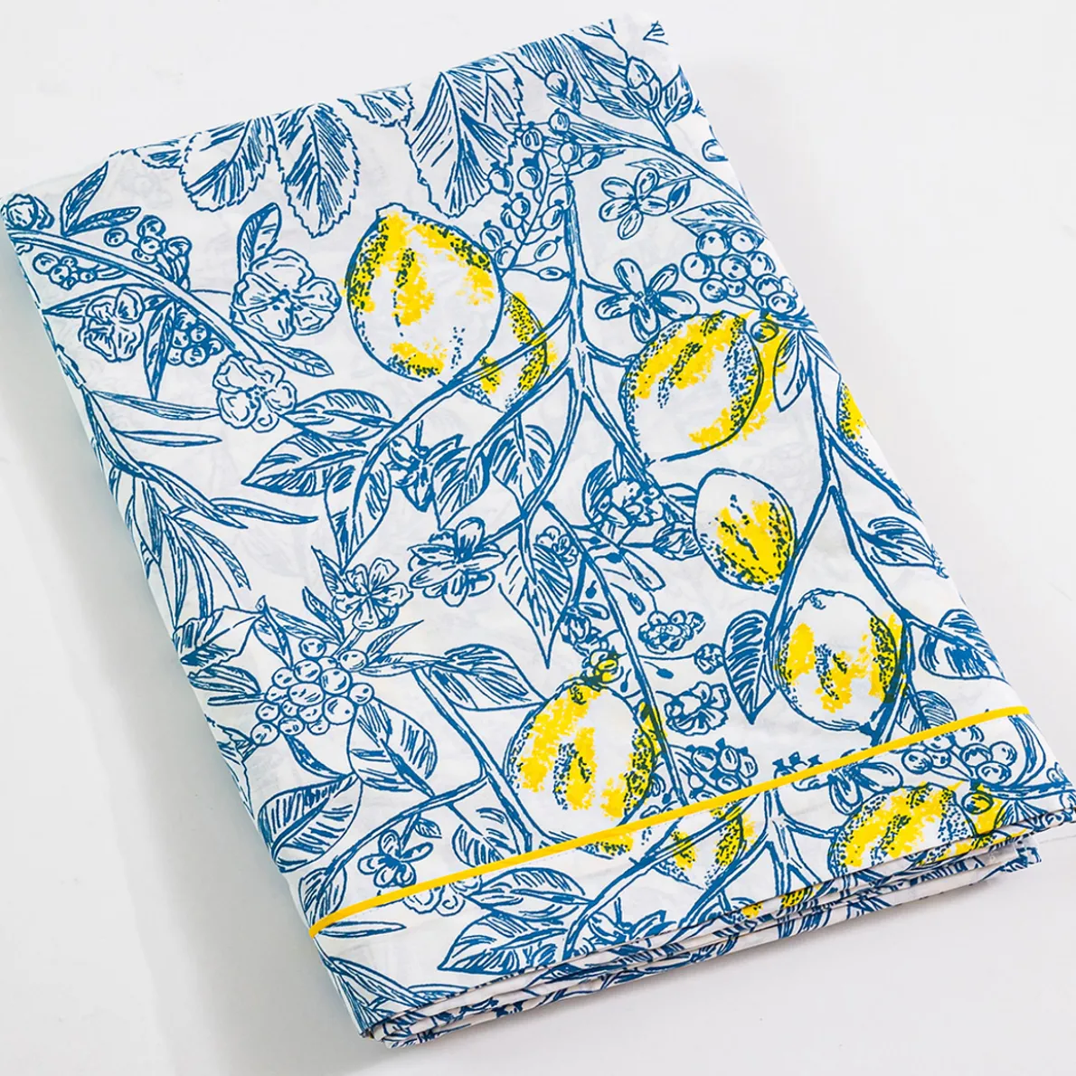 Citronnier sous la tonnelle Linge de lit