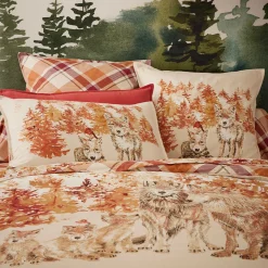 Câlins en forêt Housse de couette