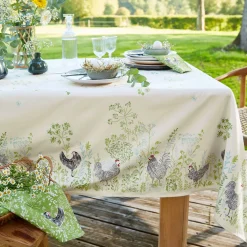 Cocottes en herbe Nappe