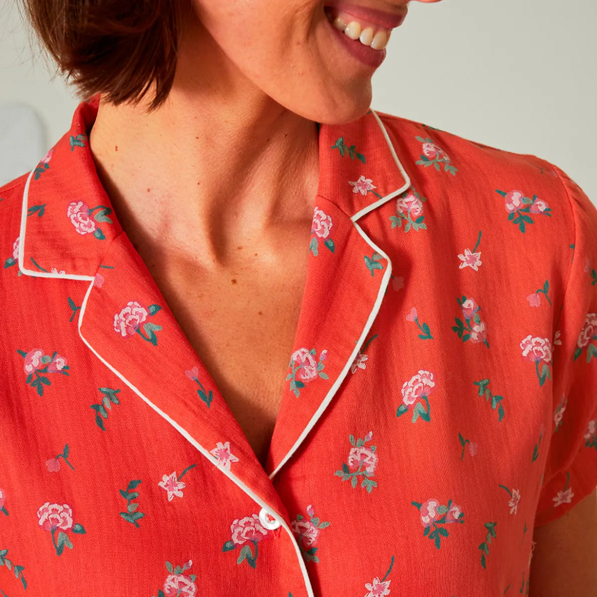 Coeur en fleurs Chemise de nuit