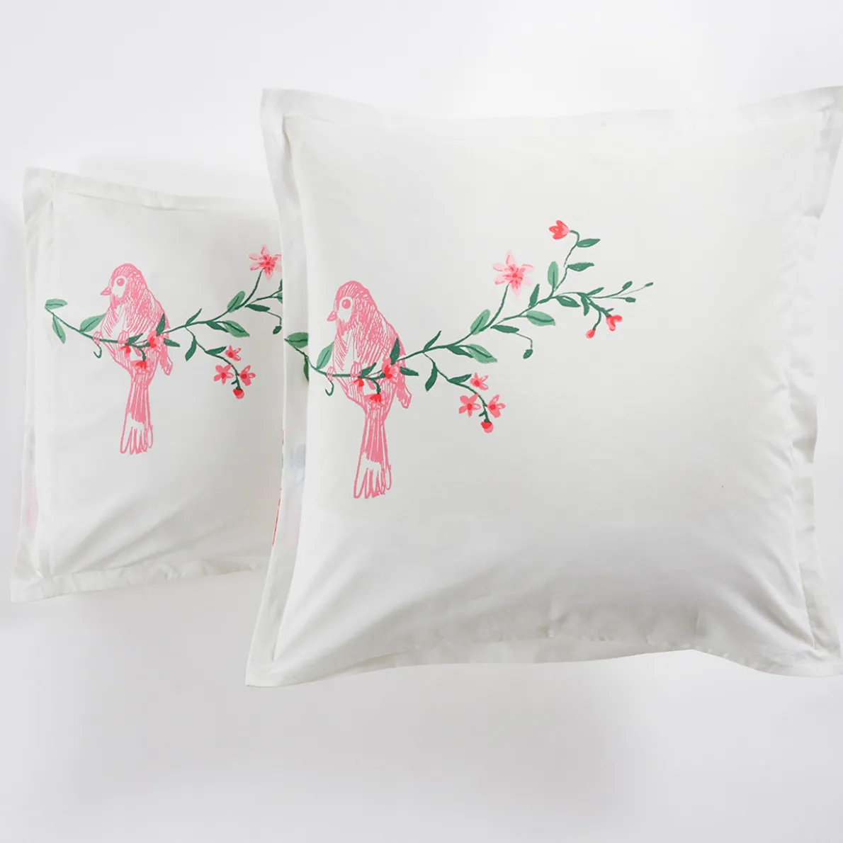 Coeur en fleurs Linge de lit