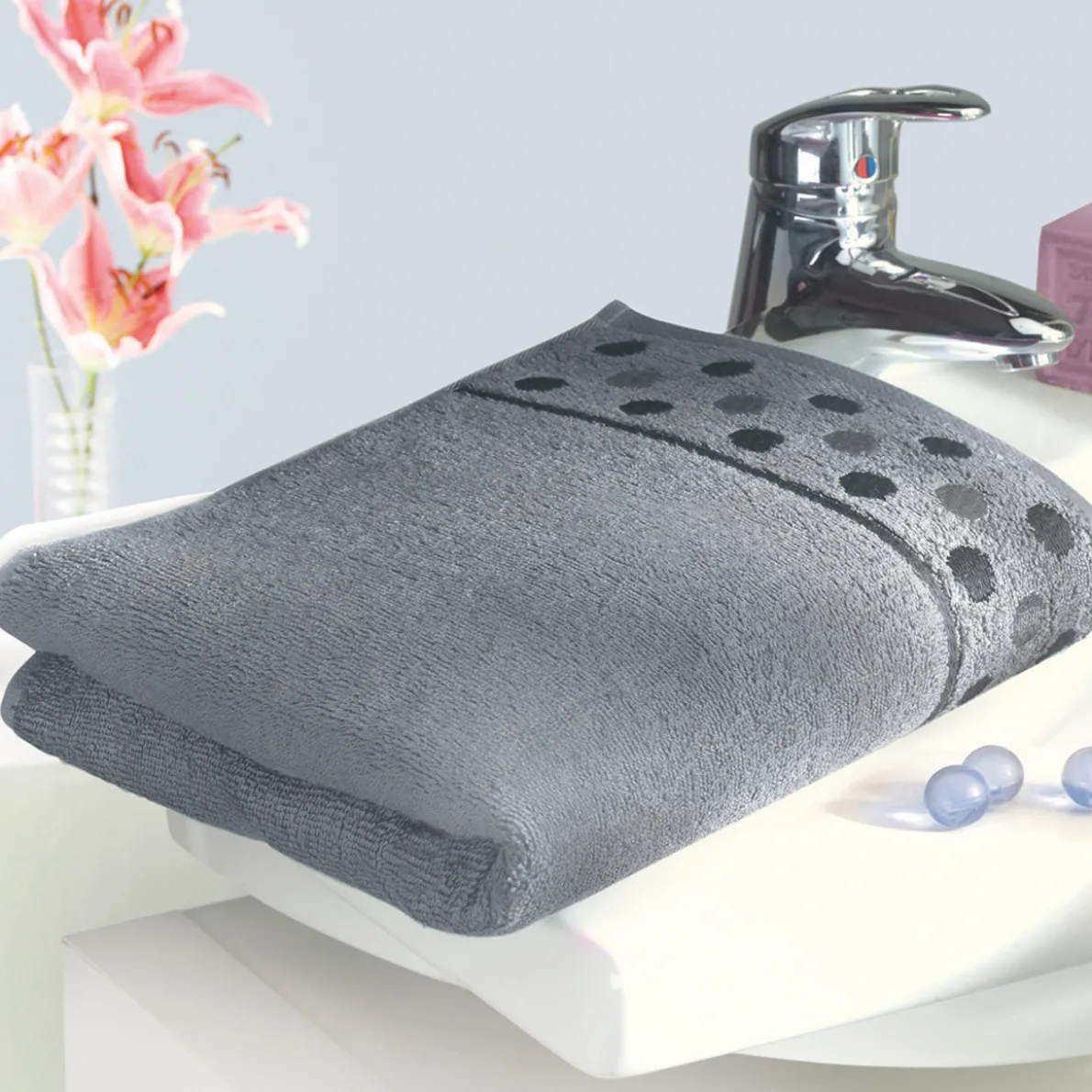 Comme une aquarelle Drap de bain